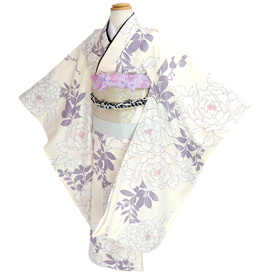 8039.【極美品】七五三 女の子 レトロ柄 ベロア 咬ま 5点セット